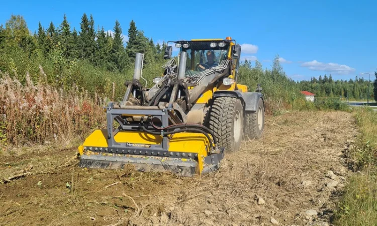 Лісова фреза MeriCrusher серії MС5 з гідравлічним приводом для великих навантажувачів - фото № 1