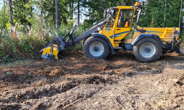 Лісова фреза MeriCrusher серії MС5 з гідравлічним приводом для великих навантажувачів - фото № 2