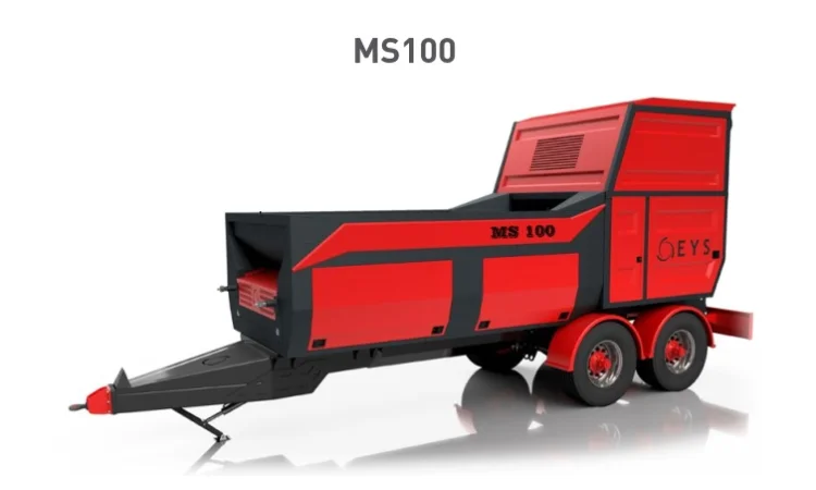 Мобильный шредер измельчитель EYS MS - фото № 1