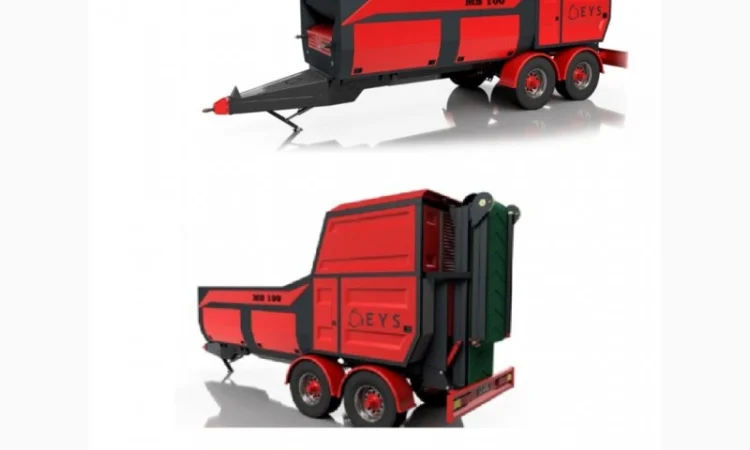 Мобильный шредер измельчитель EYS MS - фото № 2