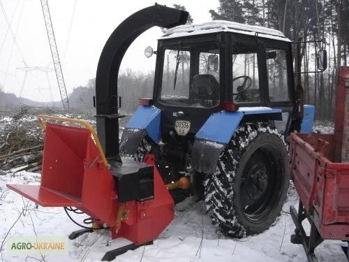 Деревоподрібнююча машина - фото № 1