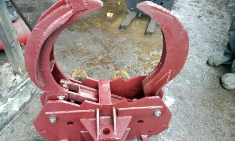 Захват для леса, бревен, вилы тракторные - фото № 4