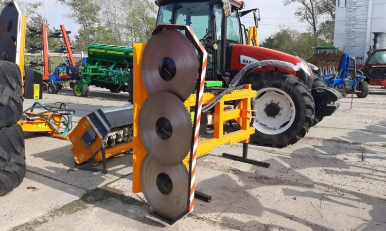 Навесная дисковая пила Coupeco METEOR T90R (Франция) - фото № 1