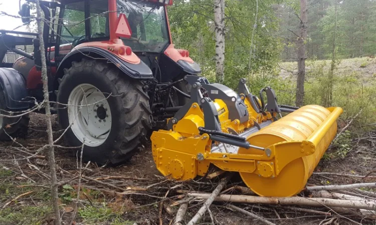 Фреза-ротоватор MeriCrusher серії MJHS для трактора - фото № 3