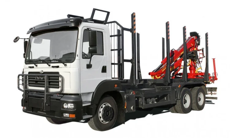 Сортиментовоз КрАЗ 6511Н4 - фото № 1