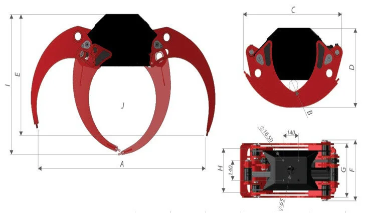 Захват для леса Badestnost тип 110 - фото № 2