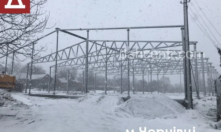 Двосхилий Ангар 15х42х4 (каркас, ферми) под склад, цех, виробництво, зерно - фото № 3