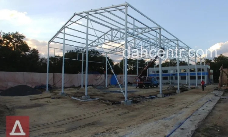 Ангар каркас 18х42х5 цех, склад, бмз, приміщення, СТО - фото № 9