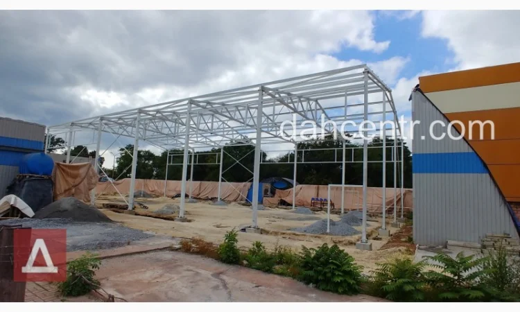 Ангар каркас 18х42х5 цех, склад, бмз, приміщення, СТО - фото № 1