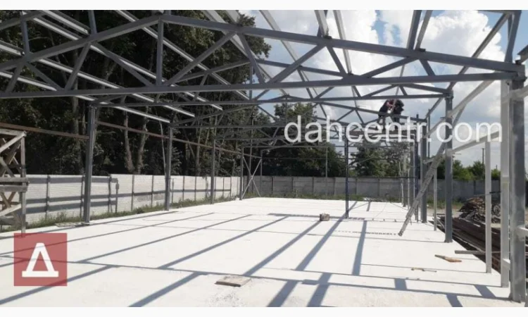 Ангар 12х42х5 металевий каркас, конструкція під склад, цех, сто - фото № 2