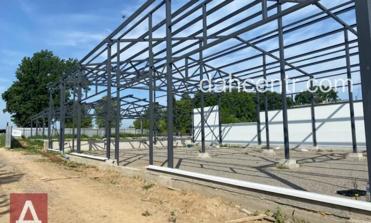 Ангар 12х42х5 металевий каркас, конструкція під склад, цех, сто - фото № 5