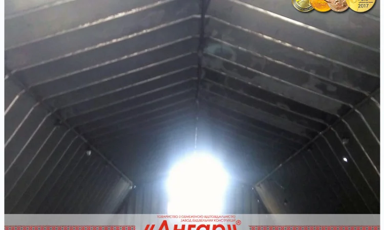 Ангар шатровый 12х30 - фото № 2