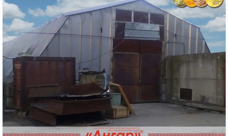 Ангар шатровый 12х30 - фото № 3