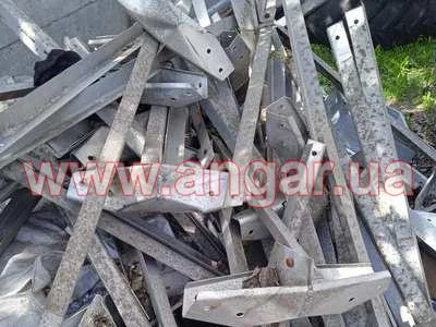 Ангар 12х29 шатровый дюралюминиевый демонтированный - фото № 6