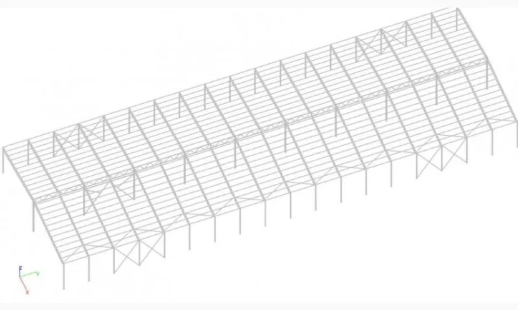Ферми металеві під Ангар склад, зерносклад або навіс. Довж: 9-13м - фото № 4