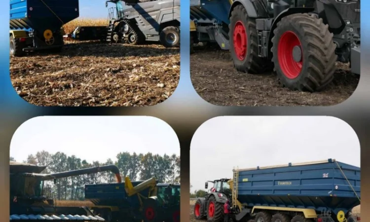 Бункер перегрузчик накопительный БНП40 для зерновых - фото № 1