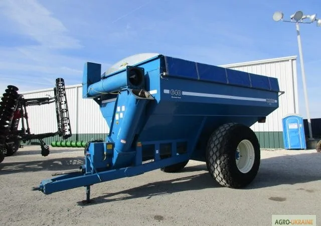 Зерновой бункер Кинзе KINZE 640 (23 м3) б/у из США перегрузчик зерна накопитель - фото № 1