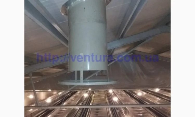 Вытяжная вентиляционная шахта для содержания животных - фото № 7