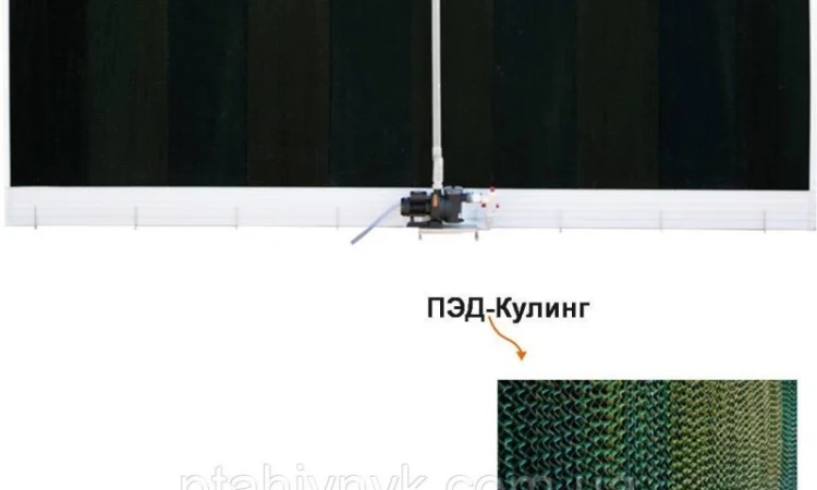 Вентиляторы, системы охлаждения птичников, приточные клапана, жалюзи - фото № 9