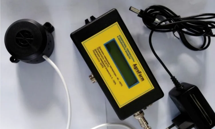 Термометр-гигрометр влагомер воздуха Agrofarm DHT-80 - фото № 3