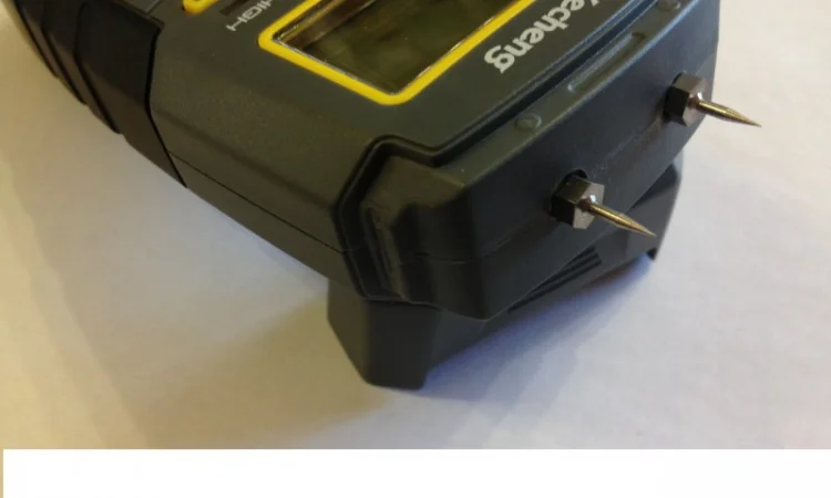 Портативный влагомер для дерева и строй материалов Kecheng KC-310B-1(1.5-50%) с 2 иглами - фото № 2