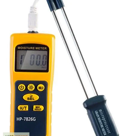 Влагомер для зерновых и сыпучих материал SR7825G (2% 31%RH;  -10 60 C). С 4 режимами - фото № 1