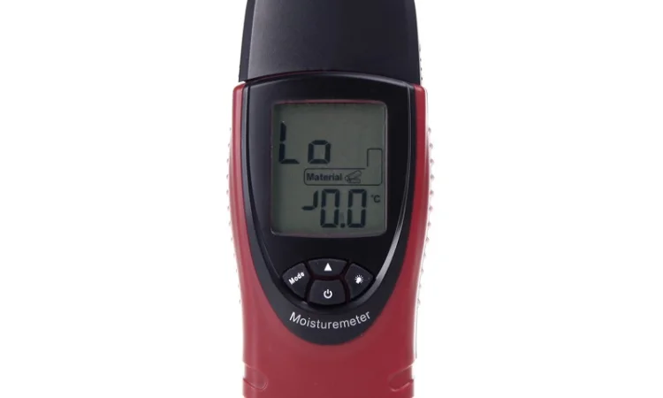 Влагомер древесины и строительных материалов ST8040 (0, 1 до 54.8%) с 2 иглами - фото № 1