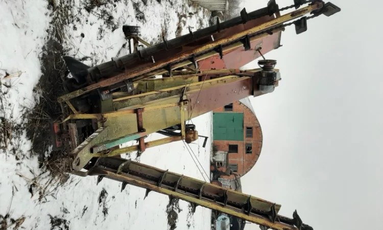 Зернометатель ЗМ-60 в рабочем - фото № 5