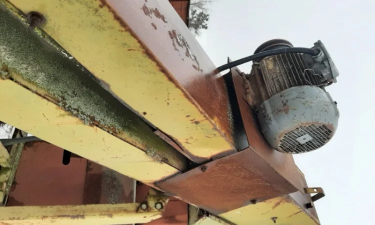 Зернометатель ЗМ-60 в рабочем - фото № 7