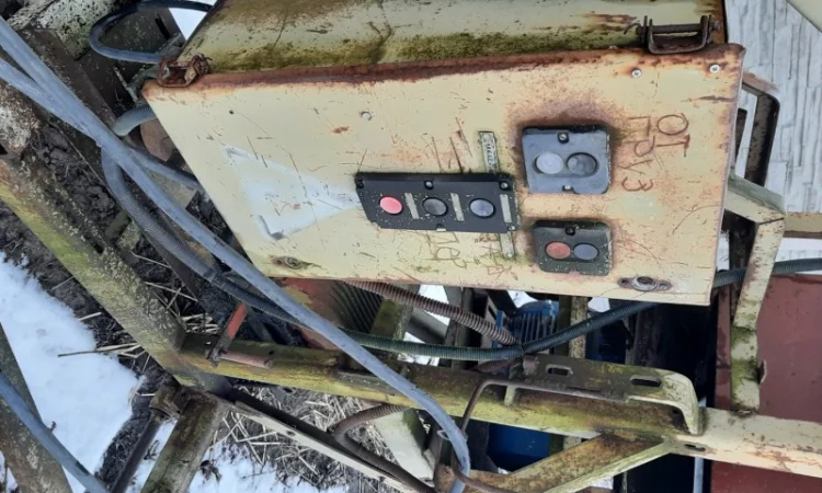 Зернометатель ЗМ-60 в рабочем - фото № 8