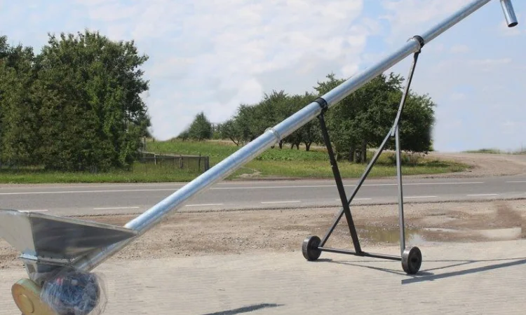 Зернопогрузчик шнек 8 м 105 125 150 мм Kull Met Польща - фото № 1