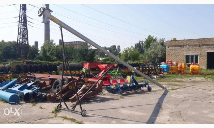 Зернопогрузчик шнек 8 м 105 125 150 мм Kull Met Польща - фото № 10
