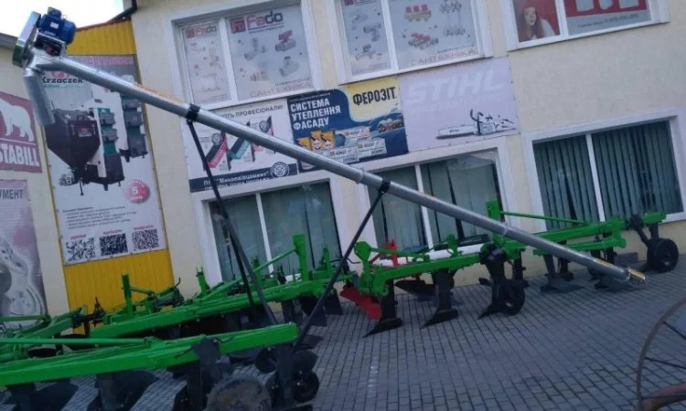 Зернопогрузчик шнек 8 м 105 125 150 мм Kull Met Польща - фото № 9
