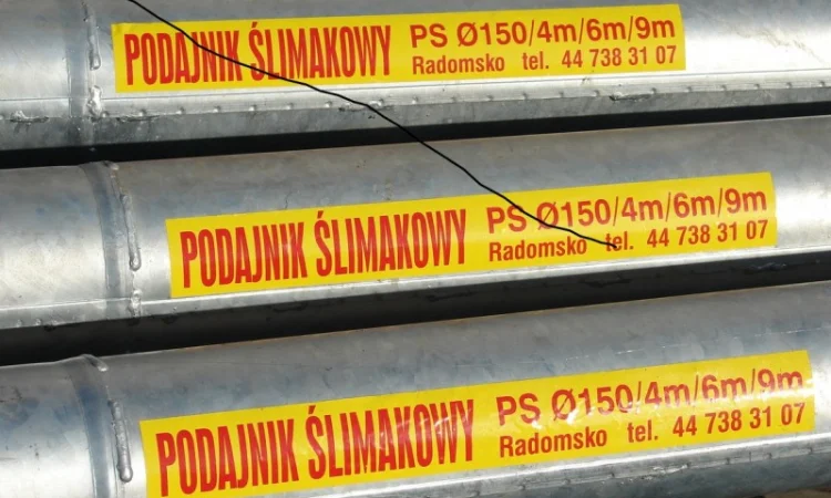 Зернопогрузчик шнек 8 м 105 125 150 мм Kull Met Польща - фото № 8