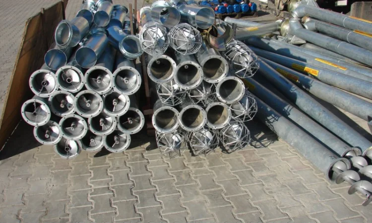 Зернопогрузчик шнек 8 м 105 125 150 мм Kull Met Польща - фото № 5