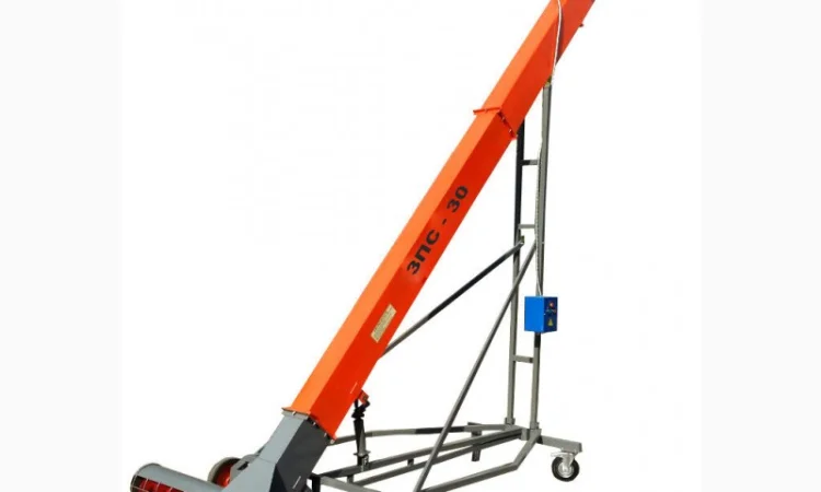 Шнековый погрузчик, транспортер, зернопогрузчик, погрузчик зерновой шнековый (с бункером) - фото № 10