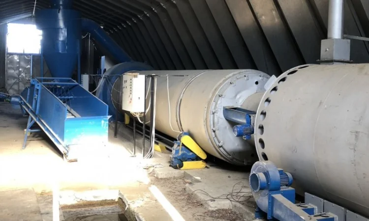 Барабанні сушарки для тирси, торфу, кормів – продуктивність до 2 т/год - фото № 7