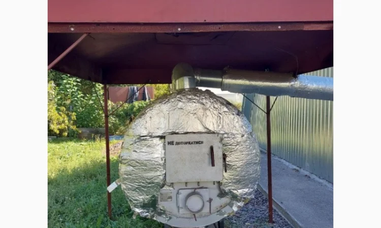 Зерносушарка з твердопаливним котлом і пневмотранспортером - фото № 3