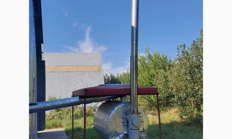 Зерносушарка з твердопаливним котлом і пневмотранспортером - фото № 5