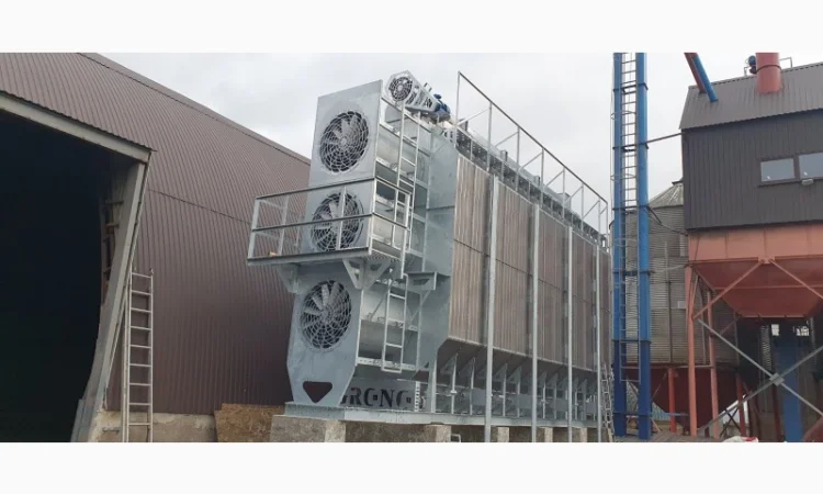 Зерносушарка 300 тонн на добу півторамодульна - фото № 1