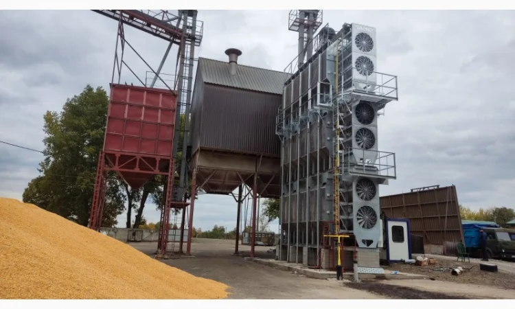 Зерносушарка на шість пальників - фото № 1