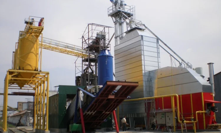 Зерносушилка для подсолнечника с теплообменником - фото № 1