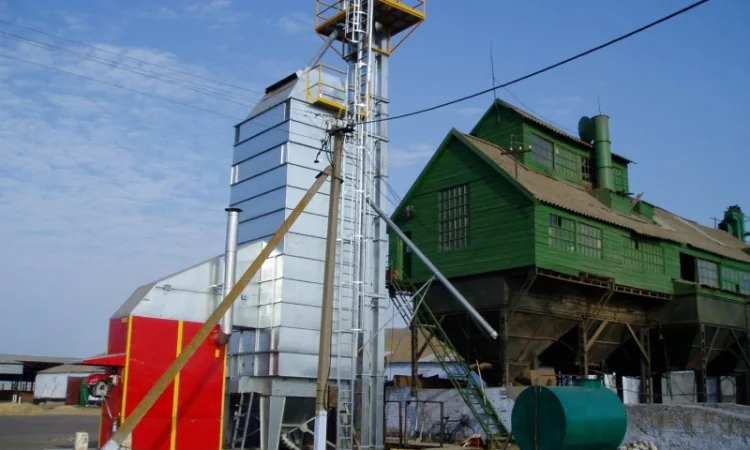 Зерносушилка для подсолнечника с теплообменником - фото № 3