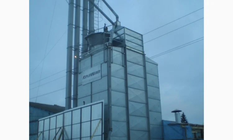 Зерносушилка на дровах KEPLER WEBER ADS 20 - 7 т/ч по кукурузе (24%-14%) - фото № 1