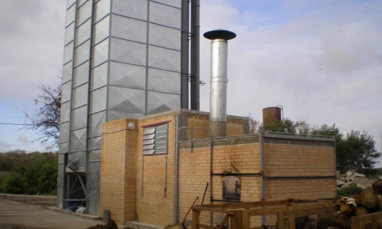 Зерносушилка на дровах KEPLER WEBER ADS 20 - 7 т/ч по кукурузе (24%-14%) - фото № 3