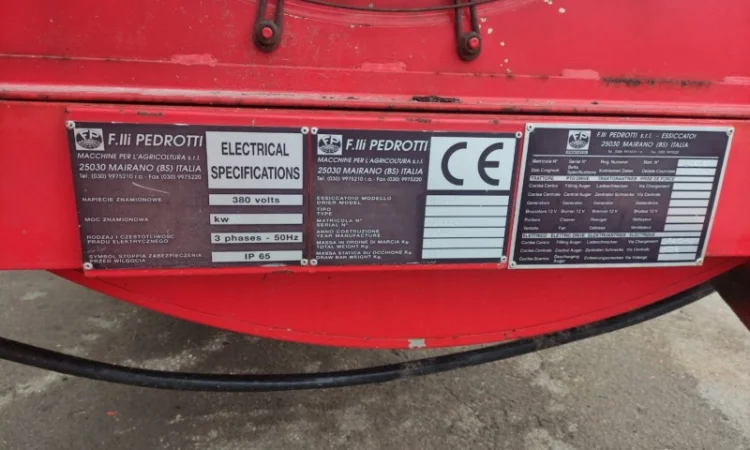 Зерносушарка Pedrotti 400 XL - фото № 8