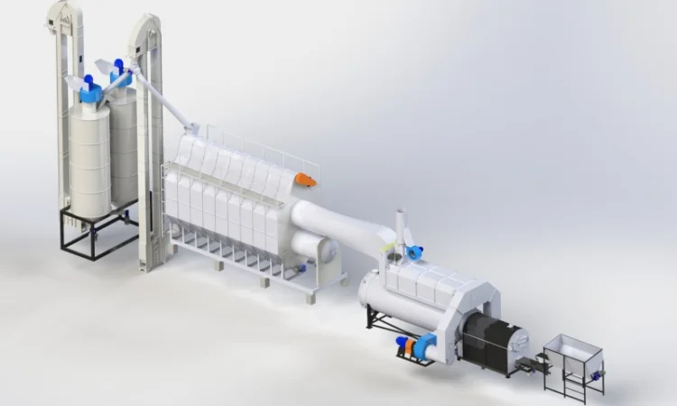 Зерносушильный комплекс на базе SZM-09 - фото № 1