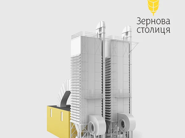 Шахтна зерносушарка ZEO-DSP - фото № 1