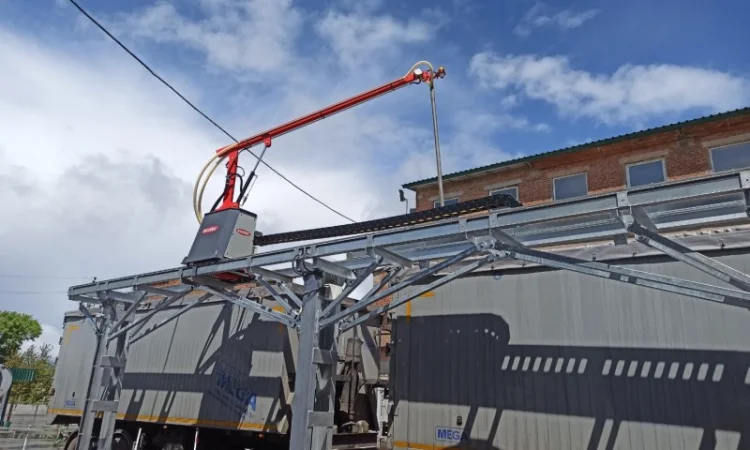 Автоматический пробоотборник зерна на рельсе Ecotec RAIL - фото № 1