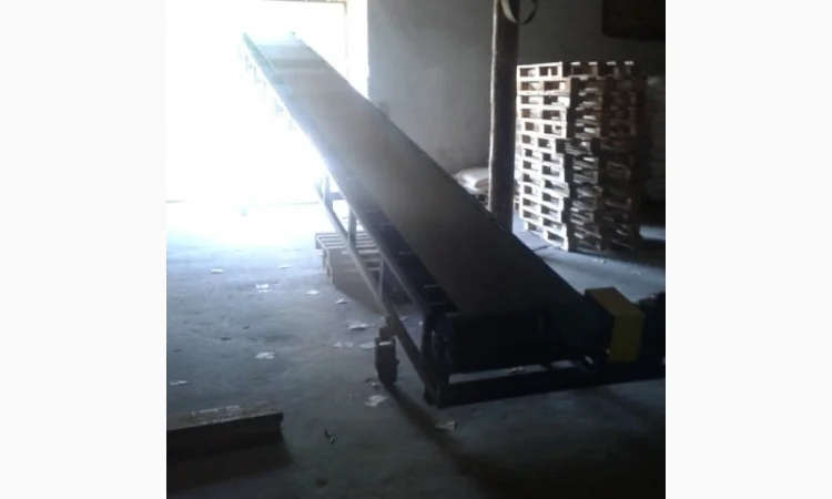 Транспортер стрічковий похилий на колесах, ленточный - фото № 1